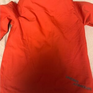 Under Armour orange soft shell Jacket